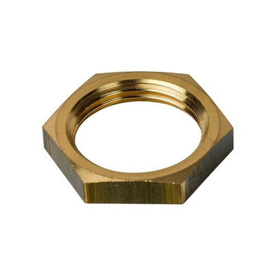Контргайка STOUT SFT 0037 - 1/4" (для стальных труб, латунь без покрытия)