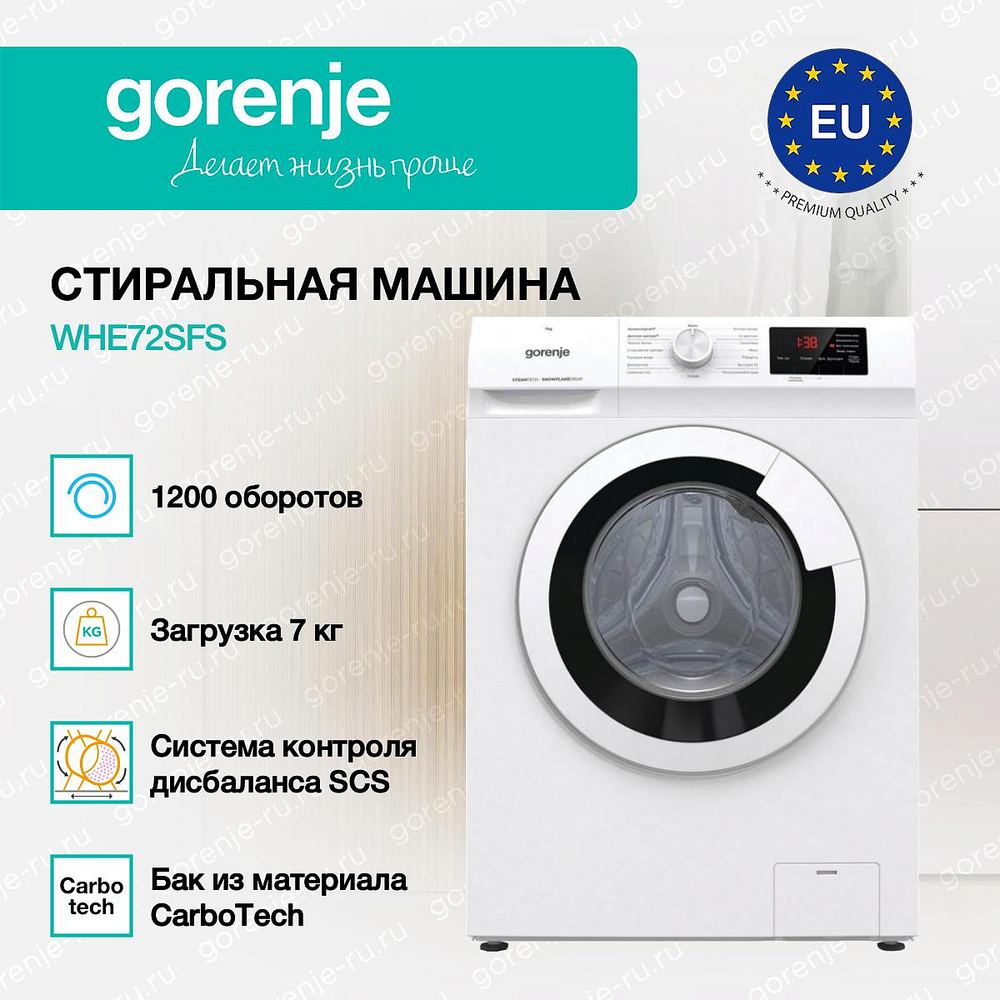 Стиральная машина Gorenje WHE72SFS