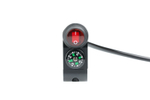 Выключатель влагозащищенный 2216B с компасом черный IP-65