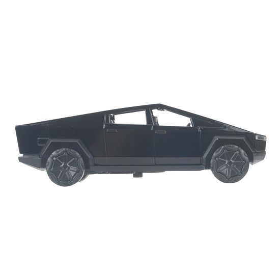 Машина металл tesla cybertruck 13,7см, дв, инер,глянцевый черн.