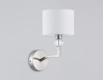 Светильник настенный LH71125 SN/WH никель/белый E14 max 40W 220*140*250