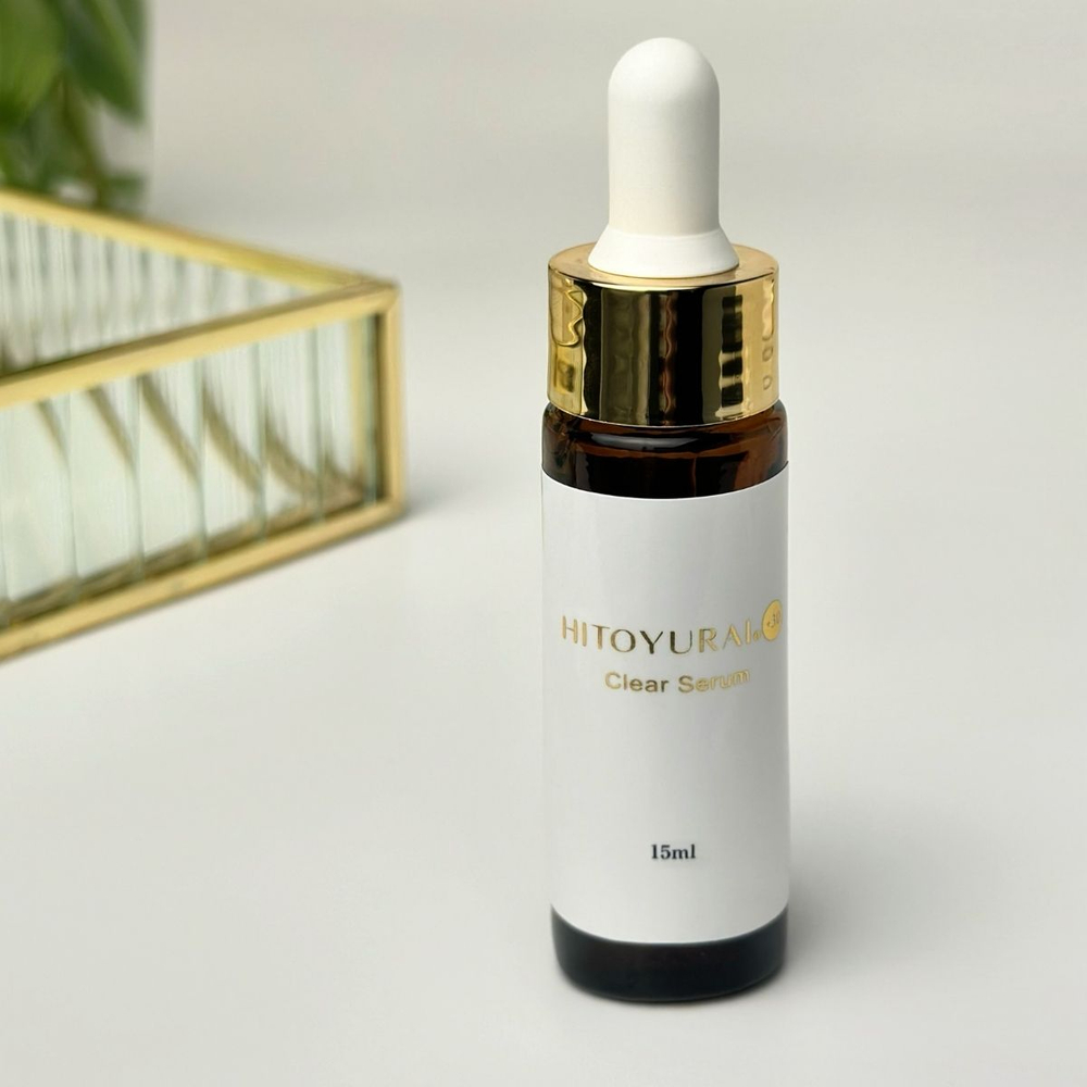 Омолаживающая сыворотка с пептидами и аминокислотами HITOYURAI + 30 Premium Clear Serum