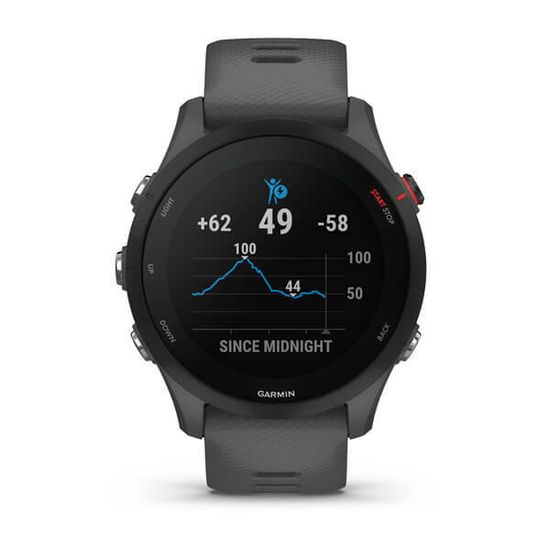 Смарт часы Forerunner 255 темно-серые 010-02641-10