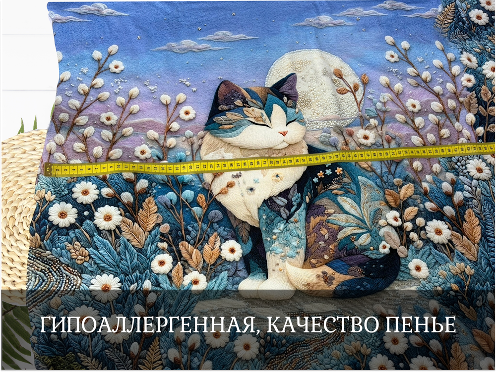 Кулирка купон вязаная кошка