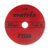 Алмазный гибкий шлифовальный круг, 100 мм, P1500, сухое шлифование, 5 шт. Matrix — фото 3