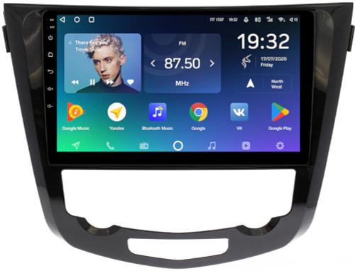 Магнитола для Nissan X-Trail T64, Qashqai J11 2014-2022 (климат, рамка большая) - Teyes CC2 PLUS монитор 10.1" QLED, Android 10, Быстрая, SIM-слот