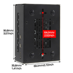 Корпус Raspberry pi 5 P580, для X1002