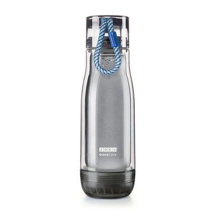 Бутылка zoku active 475 мл синяя