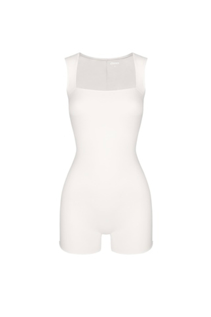 white overall