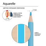 Карандаши 24 цв. акварельные "Aquarelle" (Bruno Visconti)