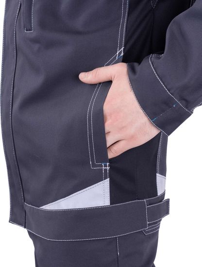 Куртка «Турбо СЕЙФЕТИ (SAFETY)» мужская серая