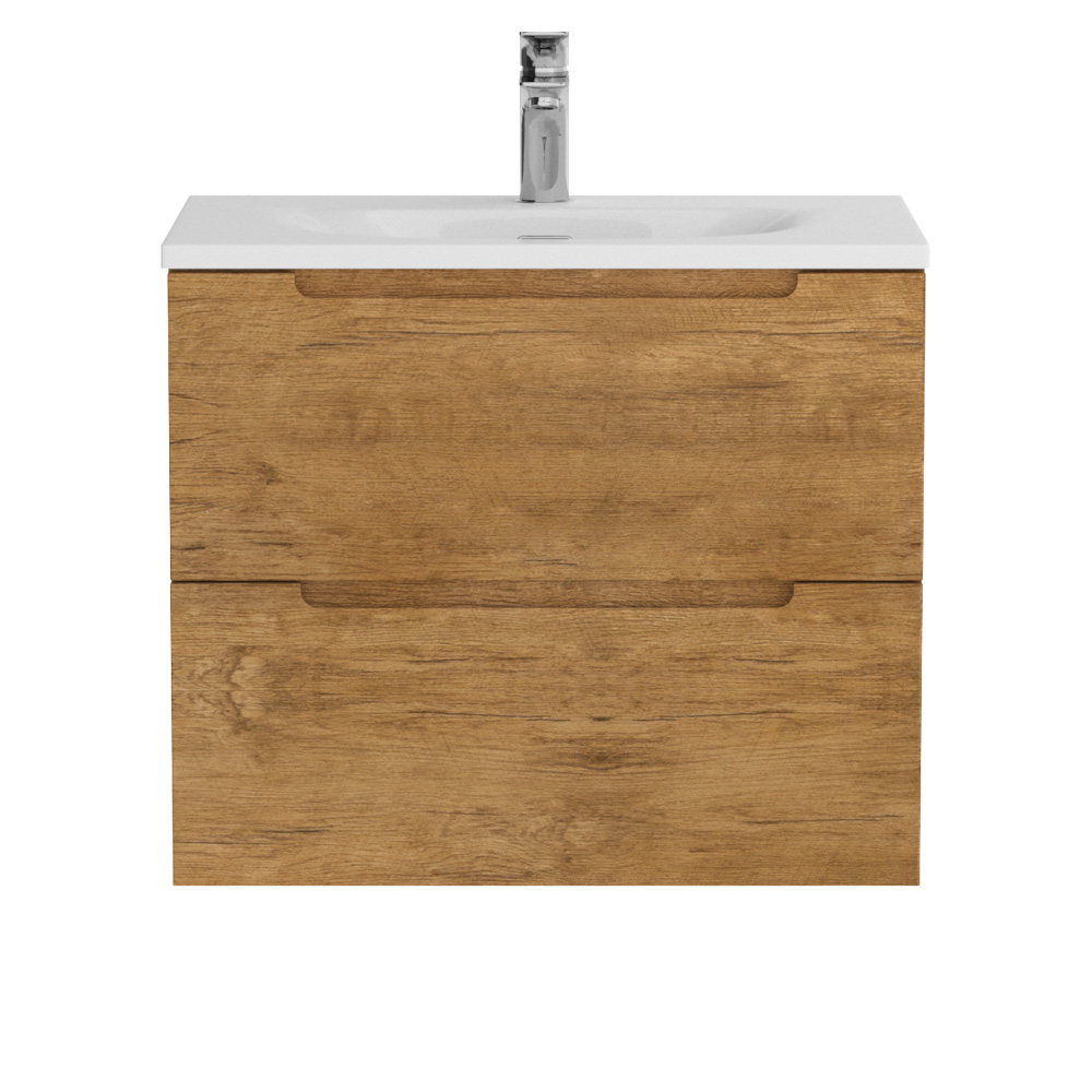 Тумба подвесная с раковиной BelBagno ETNA39-700/390-2C-SO-RN-P+BB-8099-3-70