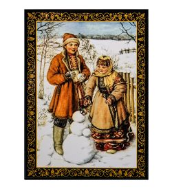 ШК-11/ 6-O Шкатулка в технике декупаж (13х18х4)