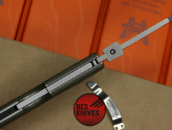 Нож Cold Steel Espada Large - зеленая олива рукоять, клинок стоунвош