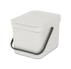 Brabantia Контейнер для сортировки мусора Sort & Go 6л, серый 213267