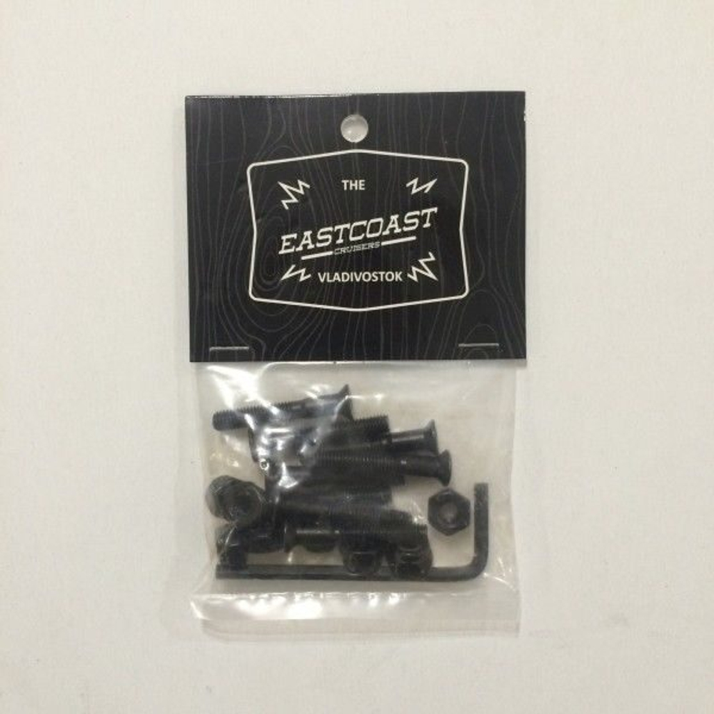 Комплект винтов Eastcoast шестигранник, с ключом (Длинна 1.25'' )