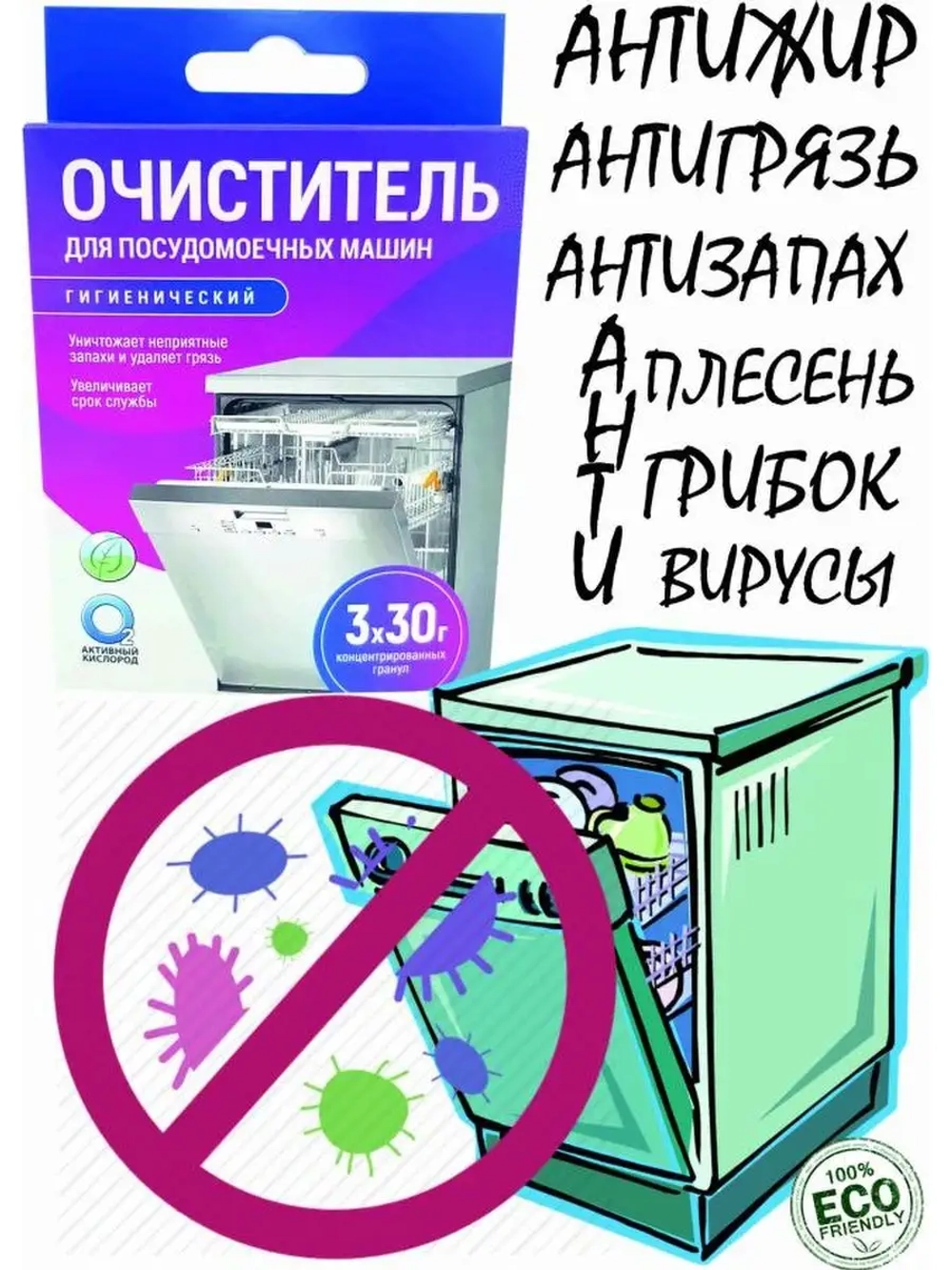 Чистящие средства посудомоечных машин