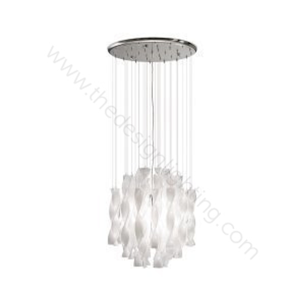 Pendant design lamp  AURA by AXO LIGHT D 60 cm (Smoky)