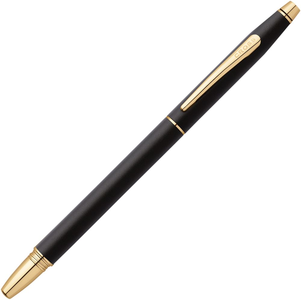 Перьевая ручка Cross Century Classic матовая черная GT 23К Перо F 23Ct (AT0086-79FF)