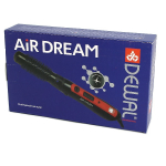 Фен-щетка для волос красная 1000Вт Dewal Air-Dream