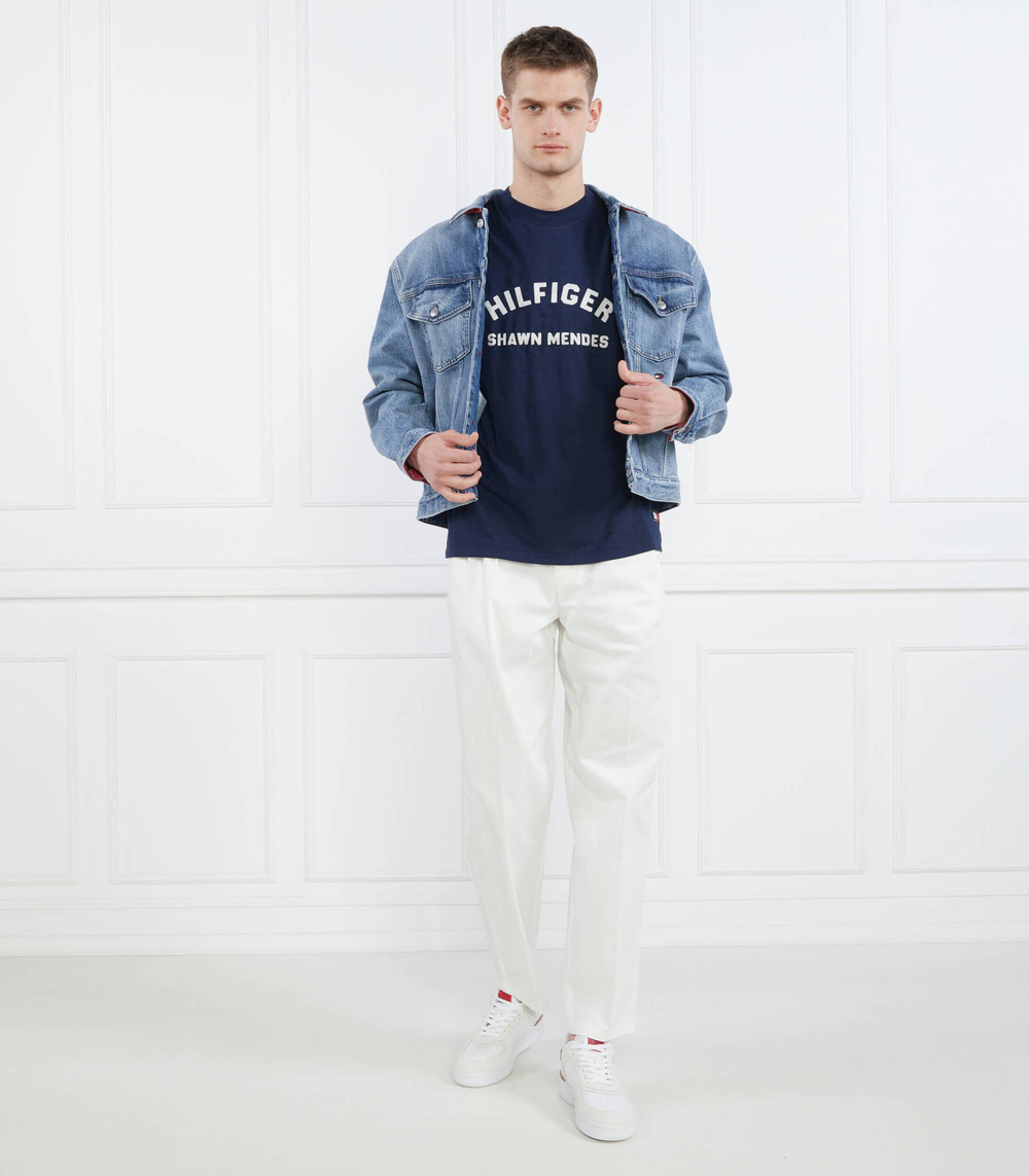 Джинсовая куртка TOMMY X SHAWN MENDES Tommy Hilfiger - голубой(MW0MW31196)