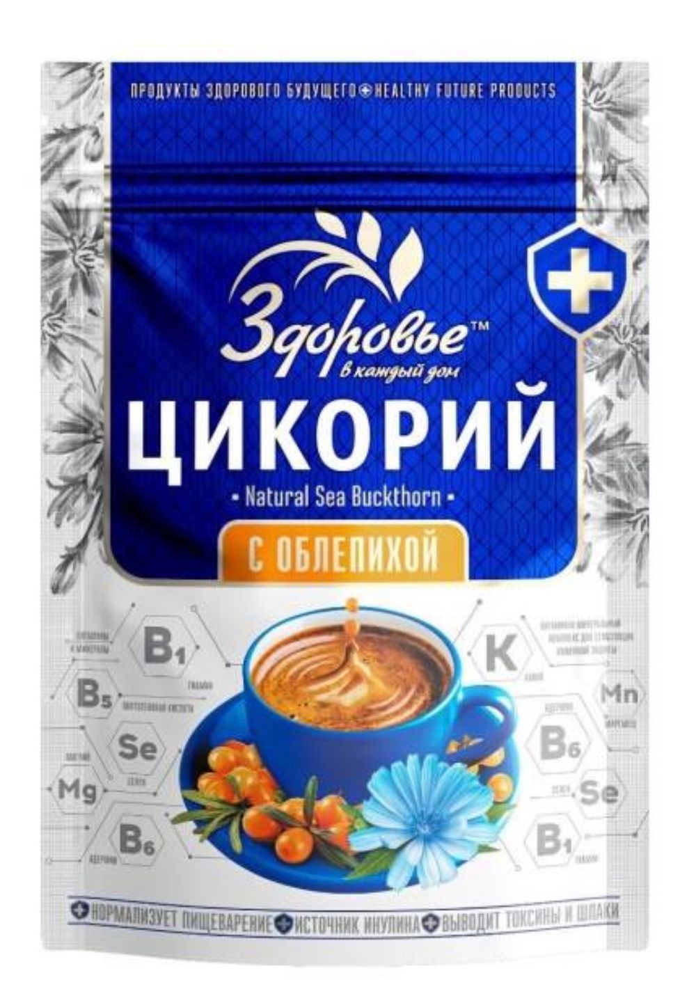 Цикорий гранула ЗДОРОВЬЕ с облепихой ZIP 85*12