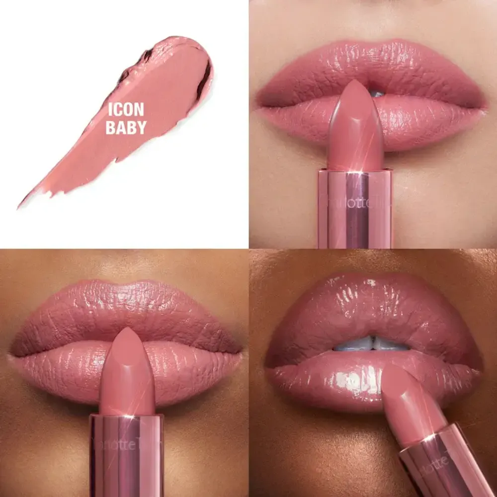 Набор мини помад для губ Charlotte Tilbury Hollywood Iconic Mini Lip Trio (Limited Edition)