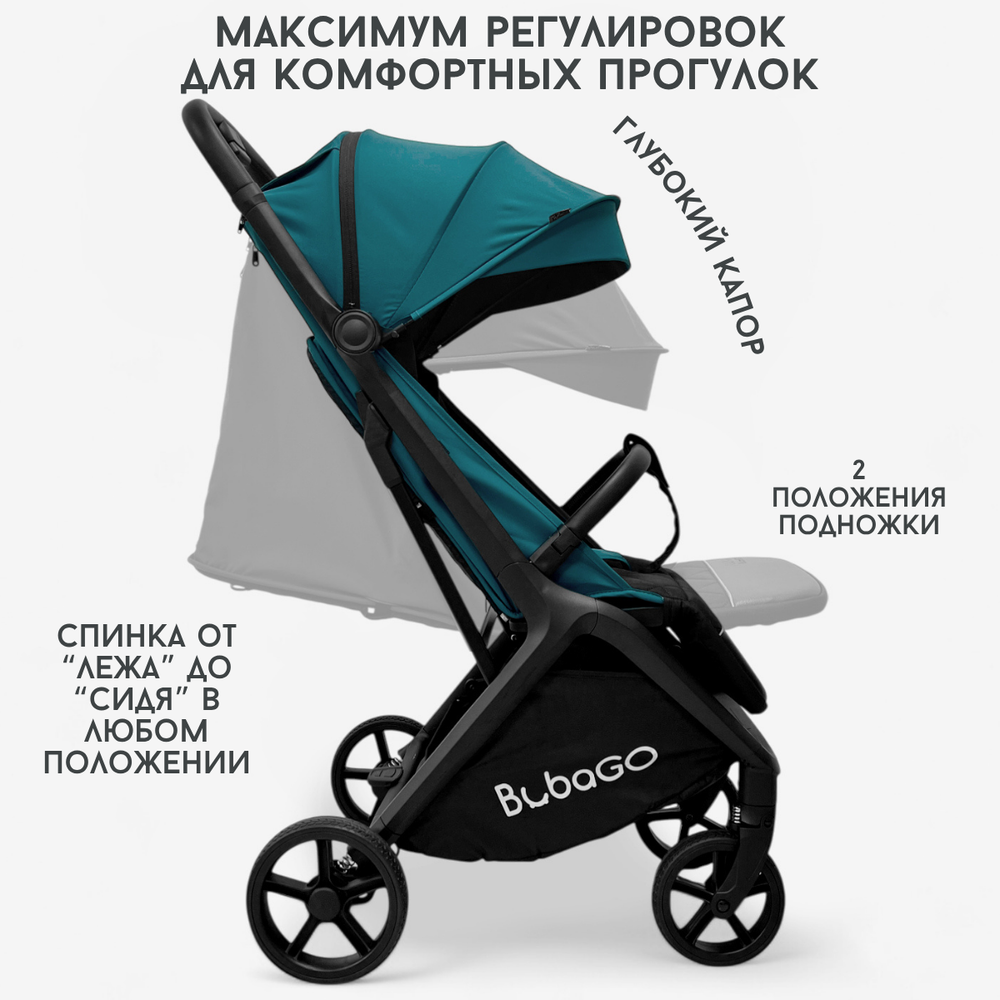 Прогулочная коляска BubaGO Luna
