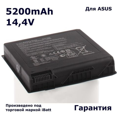 Аккумулятор iBatt 5200mAh, для A42-G55 iB-A684H