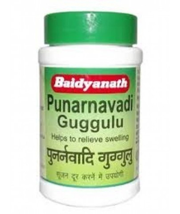 Baidyanath Punarnavadi Guggulu Пунарнавади Гуггул, 80 таб