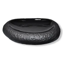 Блюдо овальное 28*22 см h6 см Organic Black P.L. Proff Cuisine [3]