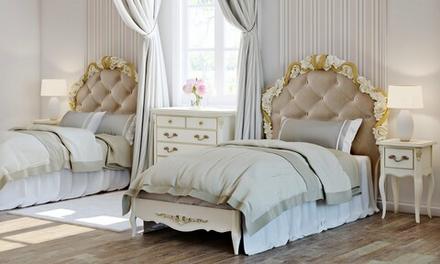 Кровать с мягким изголовьем 90*190 R409