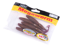 Виброхвосты съедобные LJ Pro Series MegaWorm 4,0in (10,16 см), цв. S13, 5 шт.