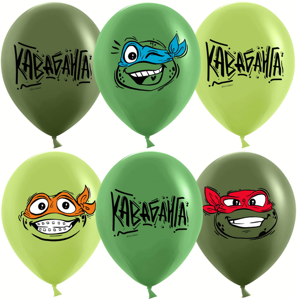 Черепашки Ниндзя Воздушный шар латекс