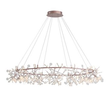 Люстра подвесная LED 324*0,5W 3500K SL379.203.324 медный/белый Rafina ST-Luce