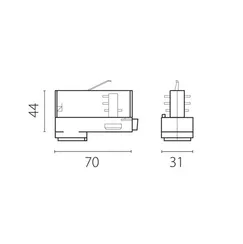 Адаптер Quattro 594007-403 Lightstar