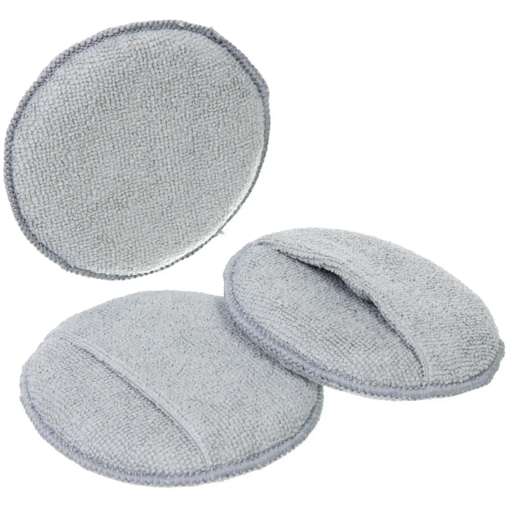 Губка для автомобиля из микрофибры, аппликатор, 12 см, 3 шт, AVC-67G