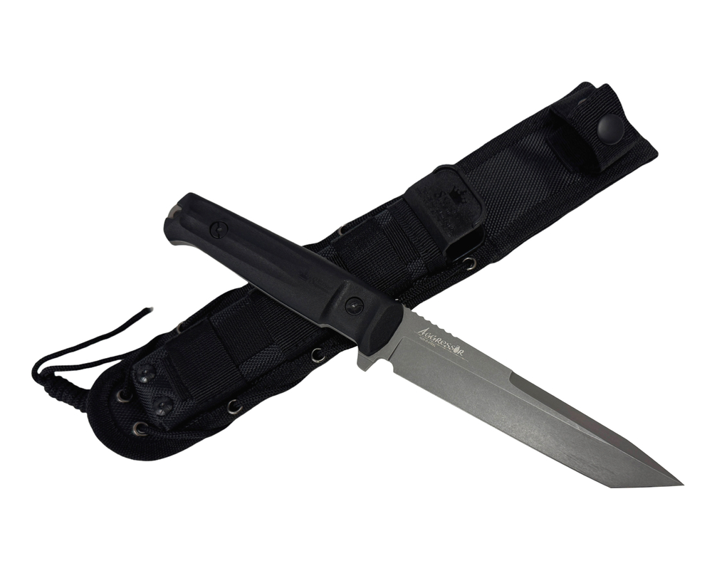 Нож тактический Aggressor AUS-8 TacWash, Kizlyar Supreme, 4650065057103