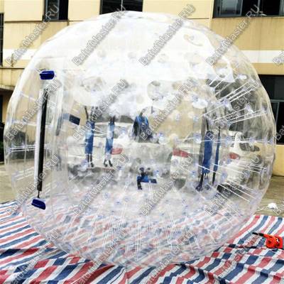 Водный зорб ПВХ с TIZIP, диаметр 2.8 м