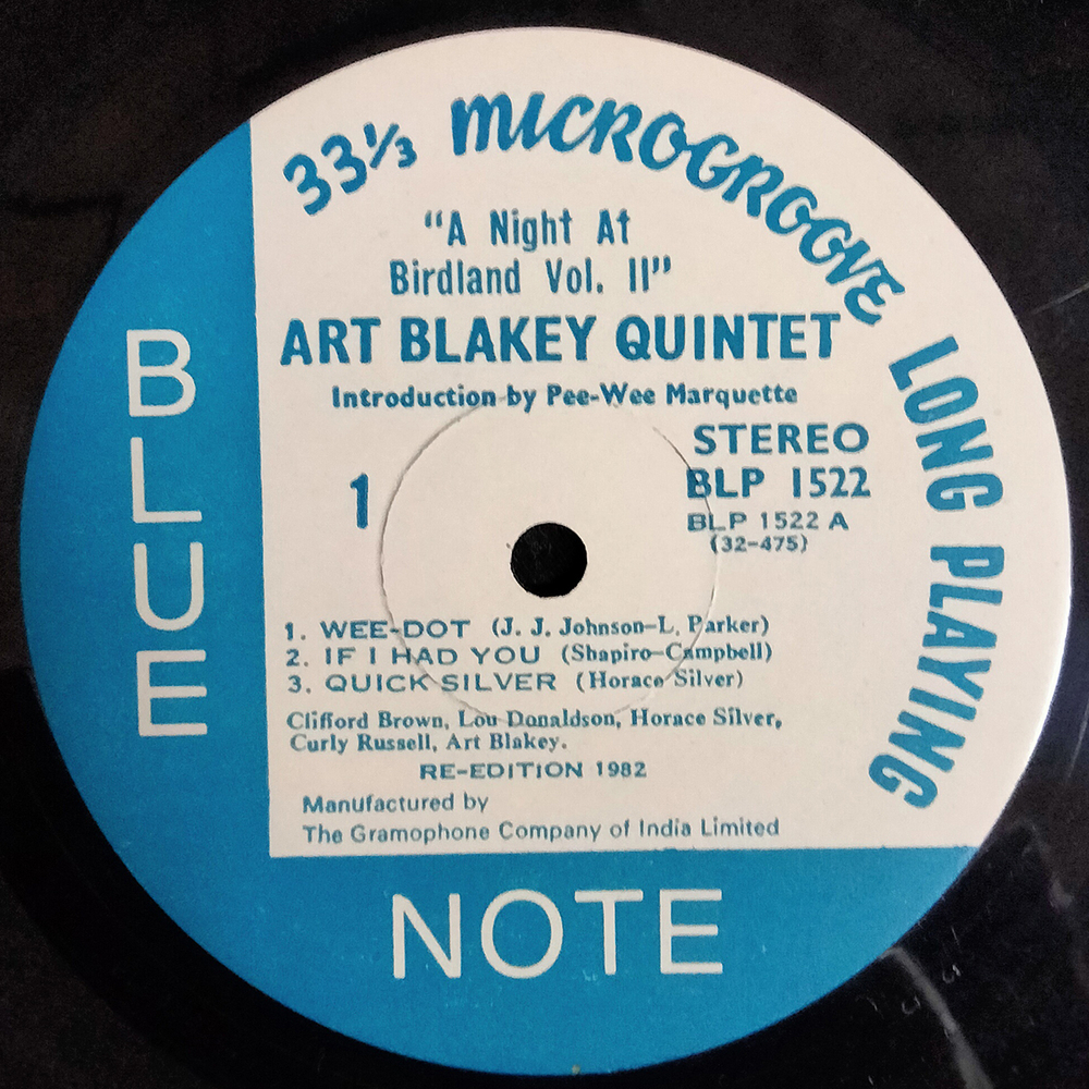 Art Blakey / A Night At Birdland Volume 2 (LP)