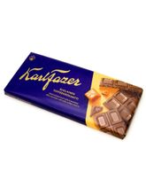 Шоколад молочный Fazer с соленой карамелью 180 г x 2 шт