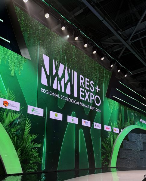 Оформили пространство Форума RES EXPO 2026 в Астане