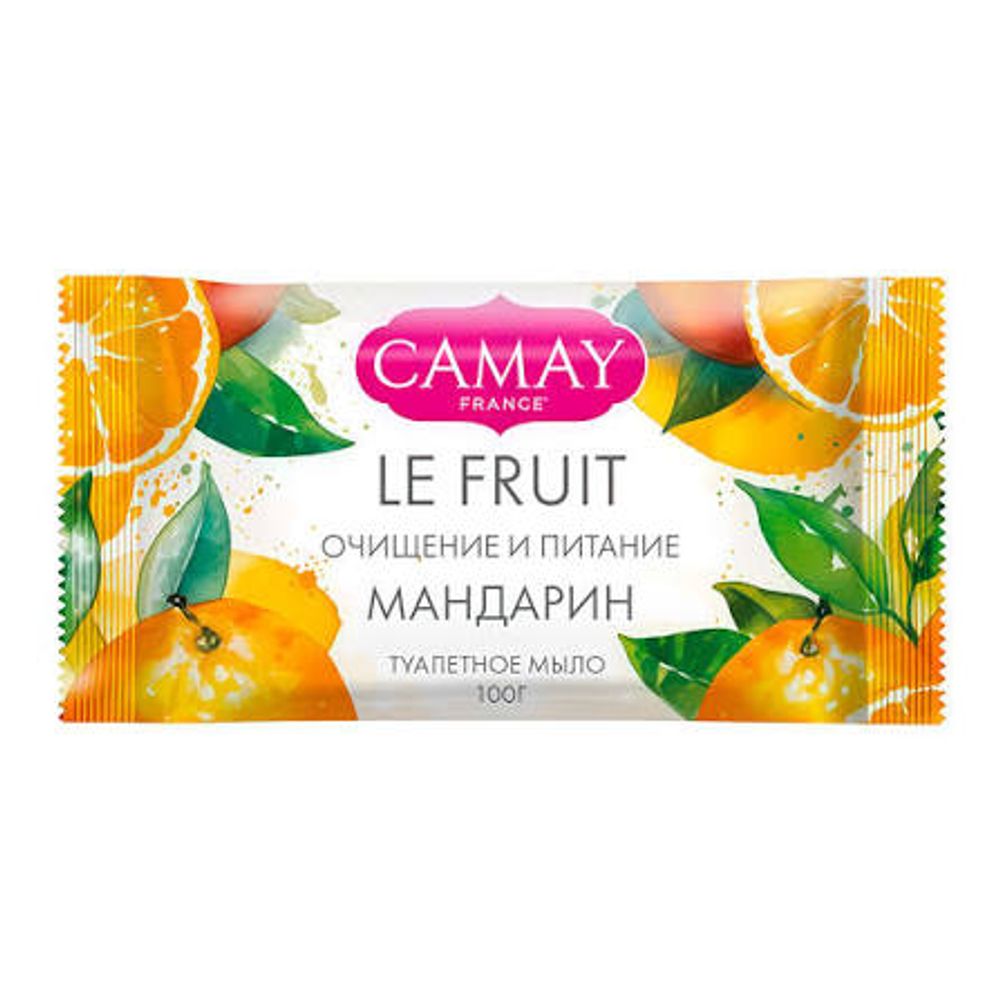 Мыло Camay Le Fruit Мандарин 100гр 1уп/24шт