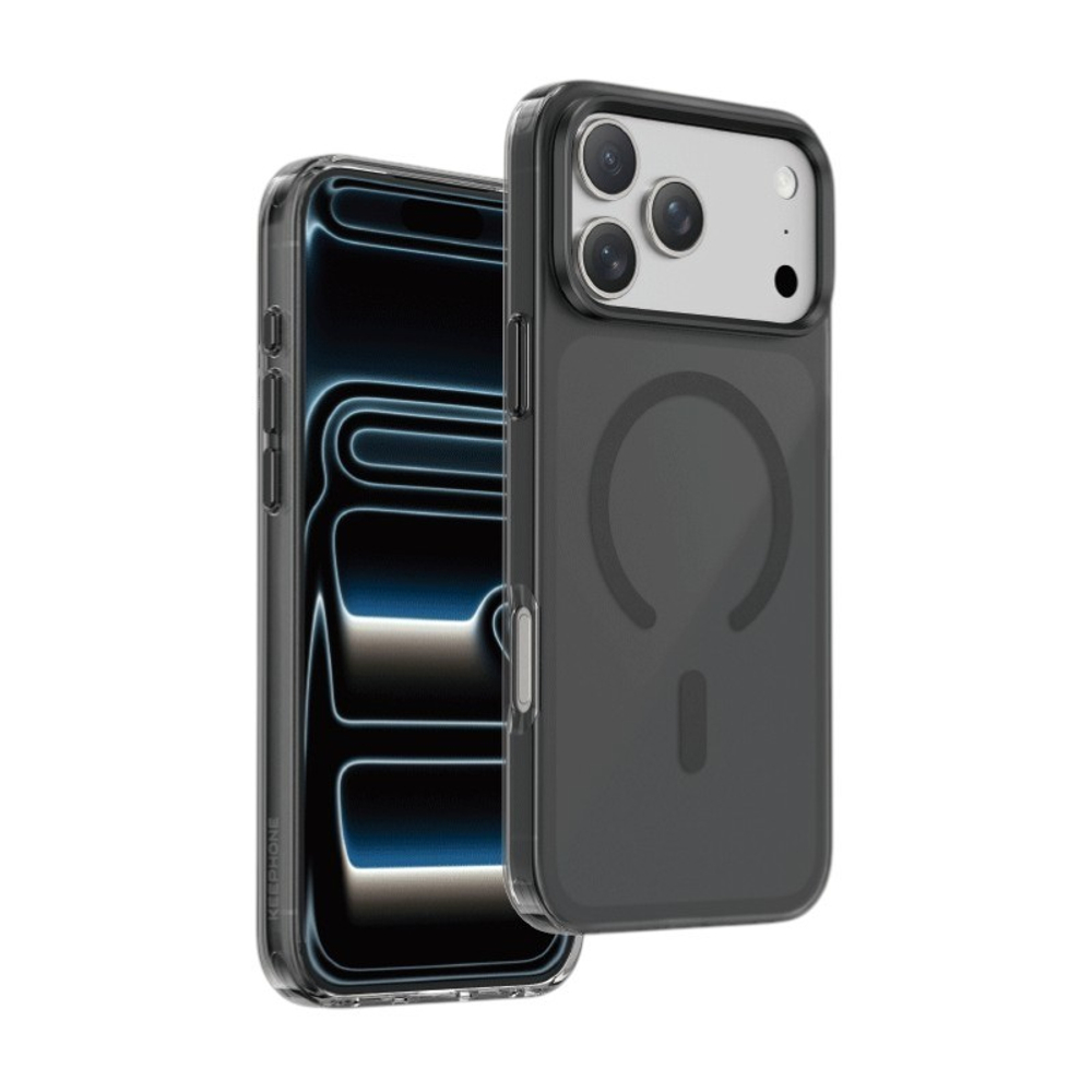 Накладка для i-Phone 17 Pro Keephone Dazzle Pro MagSnap черный