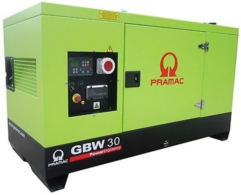 Дизельный генератор Pramac GBW 30 Y в кожухе Дизельный генератор Pramac GBW 30 Y в кожухе