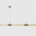 Подвесной светодиодный светильник Crystal Lux LINEUP SP24W LED BRASS