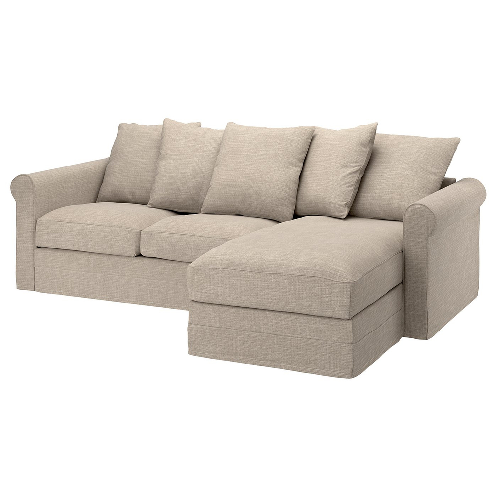IKEA GRÖNLID  (ИКЕА ГРЁНЛИД)  -  Чехол на диван-кровать 3-местный раскладной