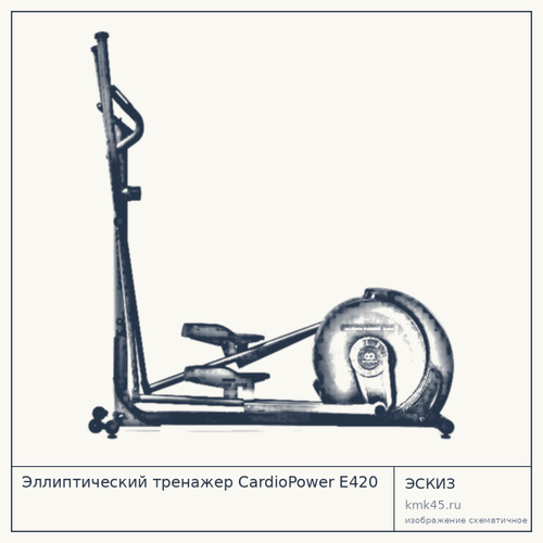 Эллиптический тренажер CardioPower E420