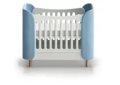 Кровать Ellipse Kidi Soft mini Голубая