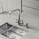 Смеситель для кухни Sancos Vela с краном для фильтра, хром, SC4013CH, арт. SC4013CH